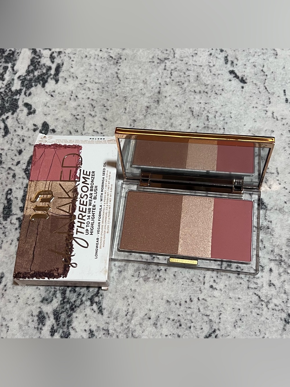 URBAN DECAY Stay Naked Threesome Blush Bronzer & Highlighter FLY - Picture 4 of 12
